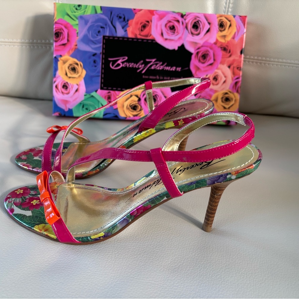 Beverly Feldman TAI MARIA Sandals, Size 8.5 - Picture 9 of 16